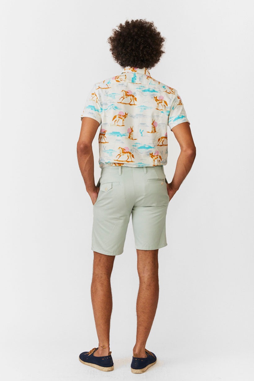 Made in Canada, shorts by 18 Waits— a Sustainable Men's clothing brand offering Vintage Inspired menswear and Rock and Roll Fashion. A refined Imogene and Willie alternative for those who value quality and character.