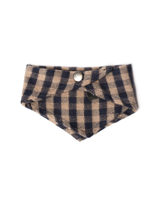 Kids Plaid Bandana | Hopper Hunter | Back
