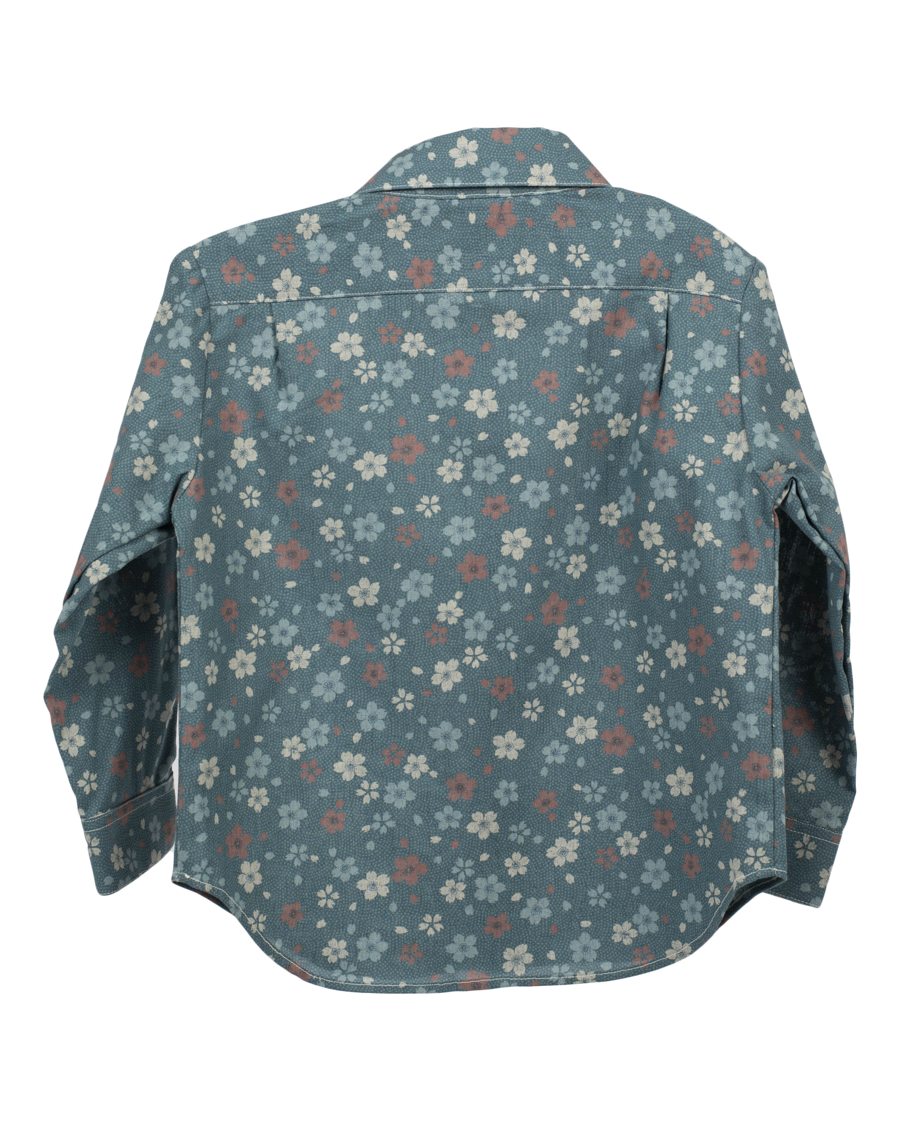 Long Sleeve Shirt | Blue Wildflowers