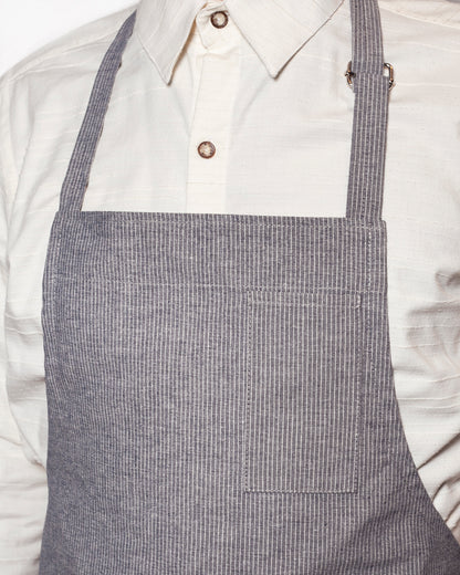 Made in Canada, Apron from 18 Waits — a Sustainable Men's clothing brand offering Vintage Inspired menswear and Rock and Roll Fashion. A refined Imogene and Willie alternative for those who value quality and character.