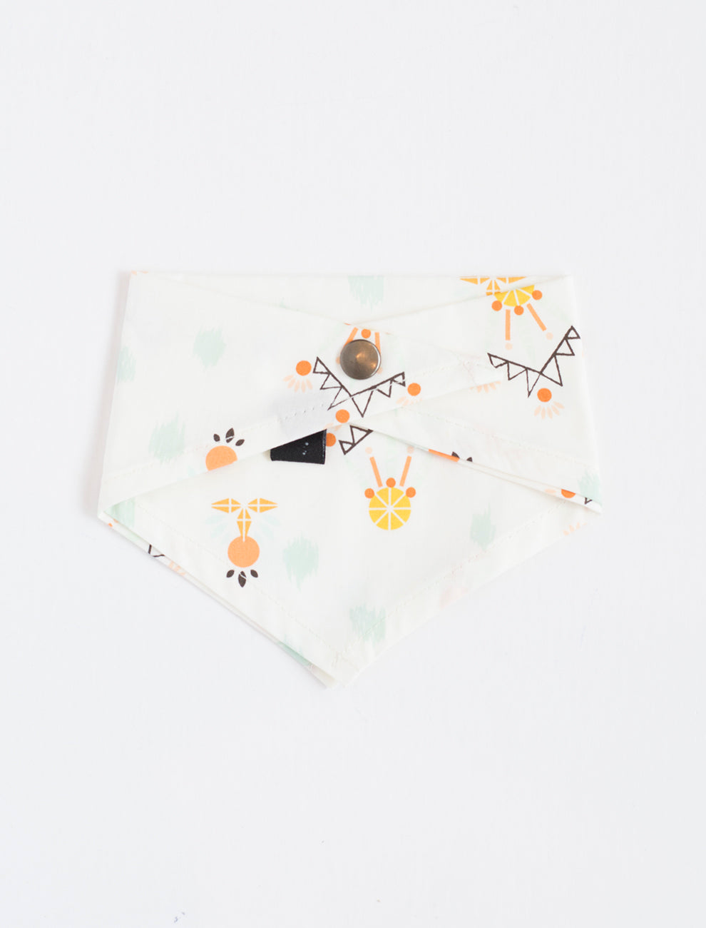 Kids Bandana Bib Handkerchief Dreamcatchers print - back
