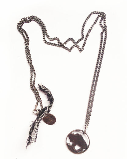 Made in Canada, Necklace by 18 Waits— a Sustainable Men's clothing brand offering Vintage Inspired menswear and Rock and Roll Fashion. A refined Imogene and Willie alternative for those who value quality and character.