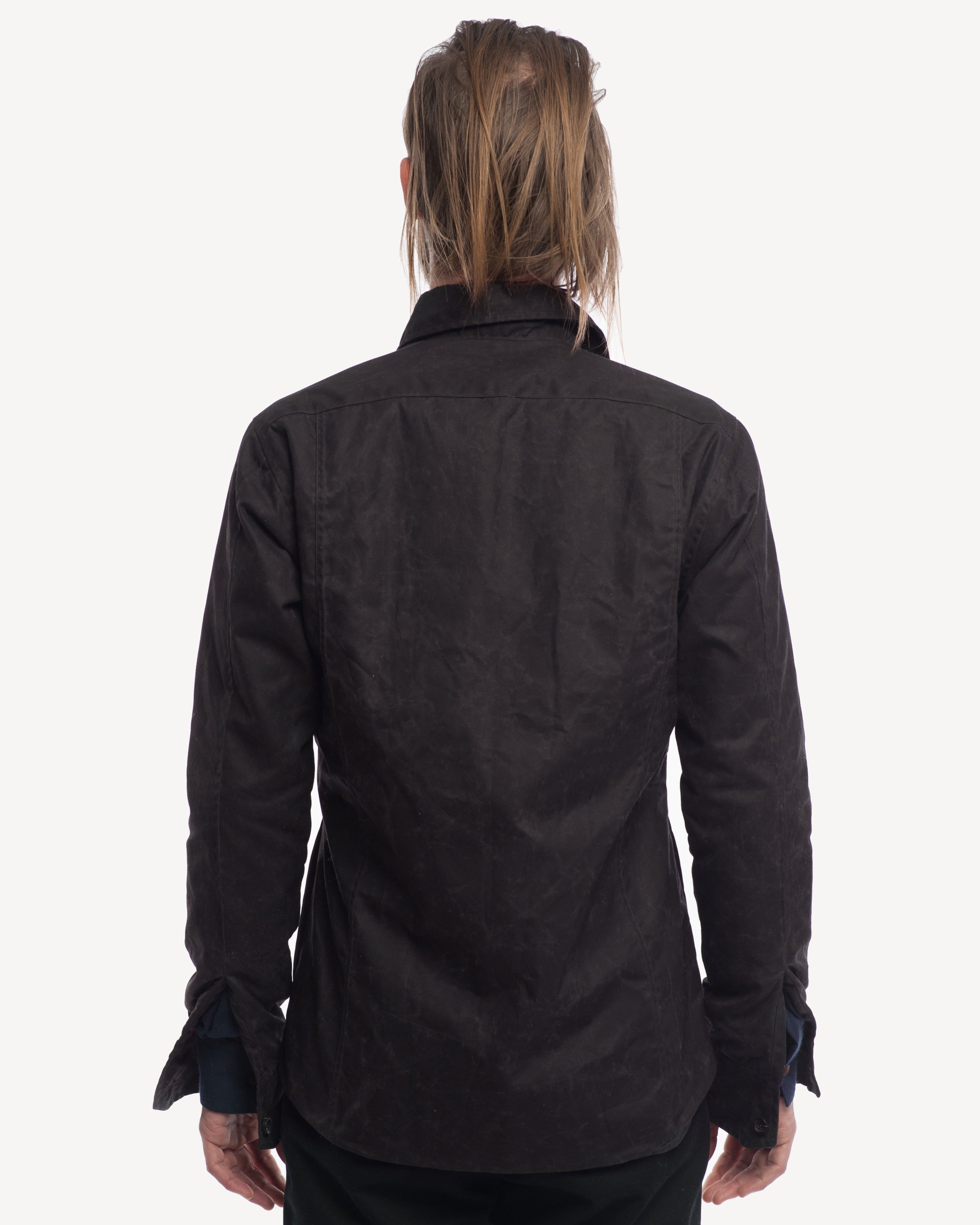 The Weekender | Black Waxed Cotton