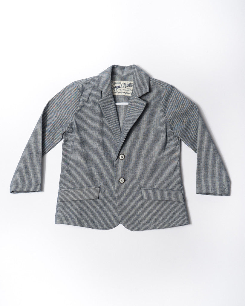 Made in Canada, Kids Blazer from 18 Waits — a Sustainable Men's clothing brand offering Vintage Inspired menswear and Rock and Roll Fashion. A refined Imogene and Willie alternative for those who value quality and character.