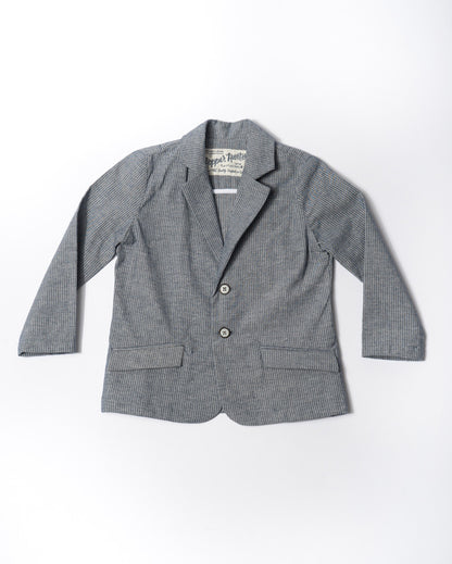 Made in Canada, Kids Blazer from 18 Waits — a Sustainable Men's clothing brand offering Vintage Inspired menswear and Rock and Roll Fashion. A refined Imogene and Willie alternative for those who value quality and character.