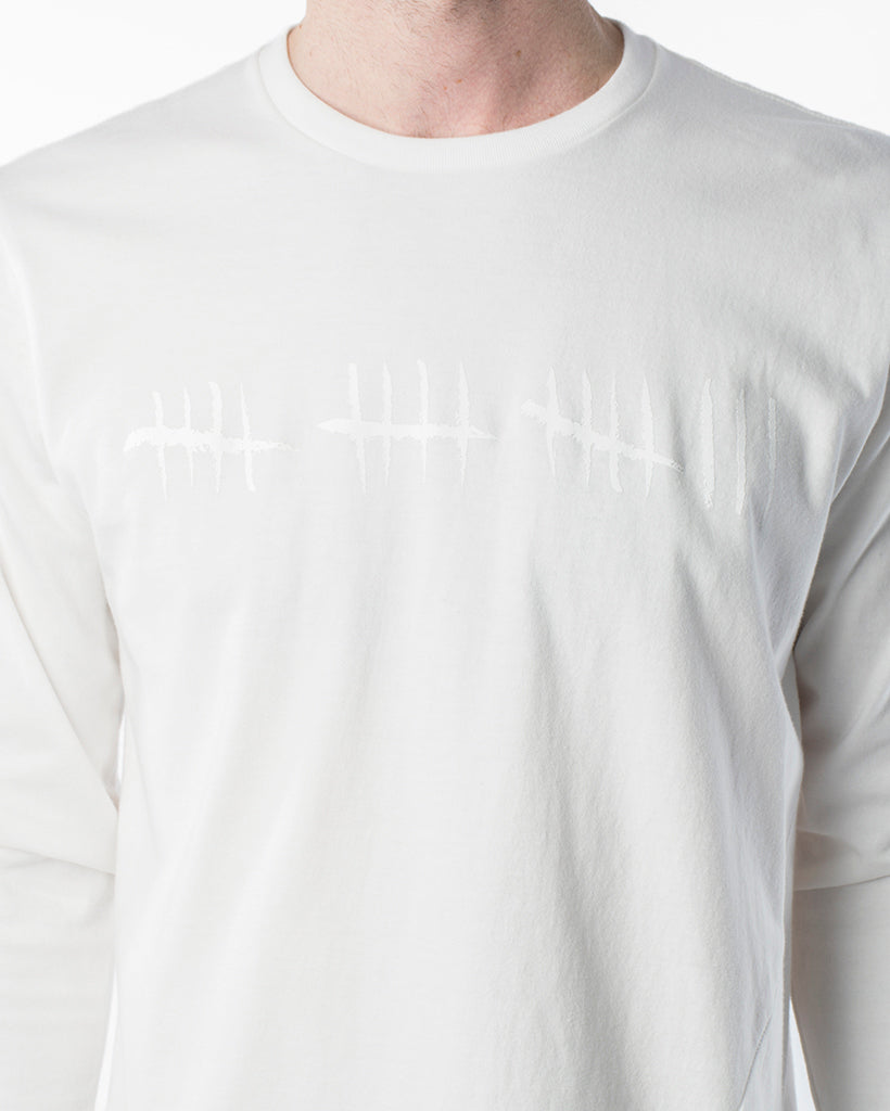 White Graphic T-shirt | 18 Waits | detail