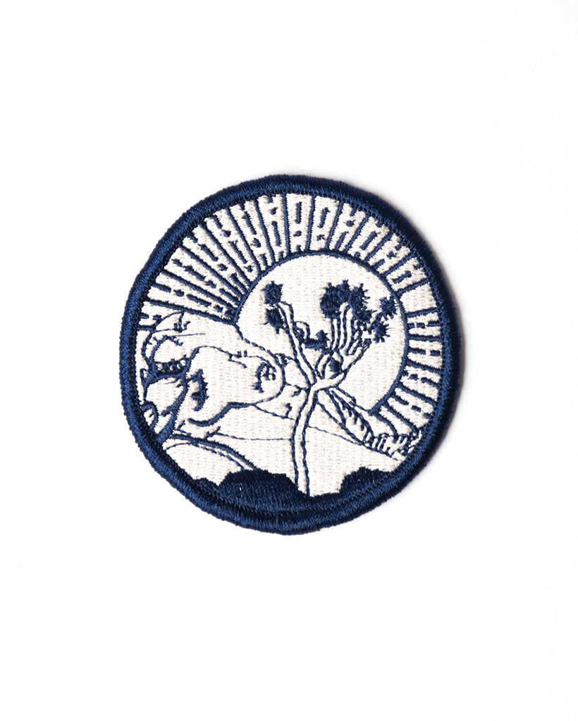 Made in Canada, Embroidered Patch by 18 Waits— a Sustainable Men's clothing brand offering Vintage Inspired menswear and Rock and Roll Fashion. A refined Imogene and Willie alternative for those who value quality and character.