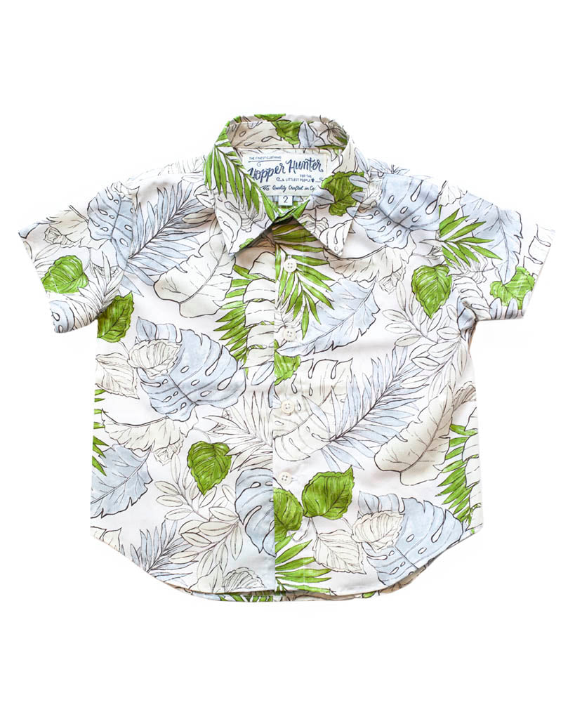 Made in Canada, Kids short sleeve shirt from 18 Waits — a Sustainable Men's clothing brand offering Vintage Inspired menswear and Rock and Roll Fashion. A refined Imogene and Willie alternative for those who value quality and character.