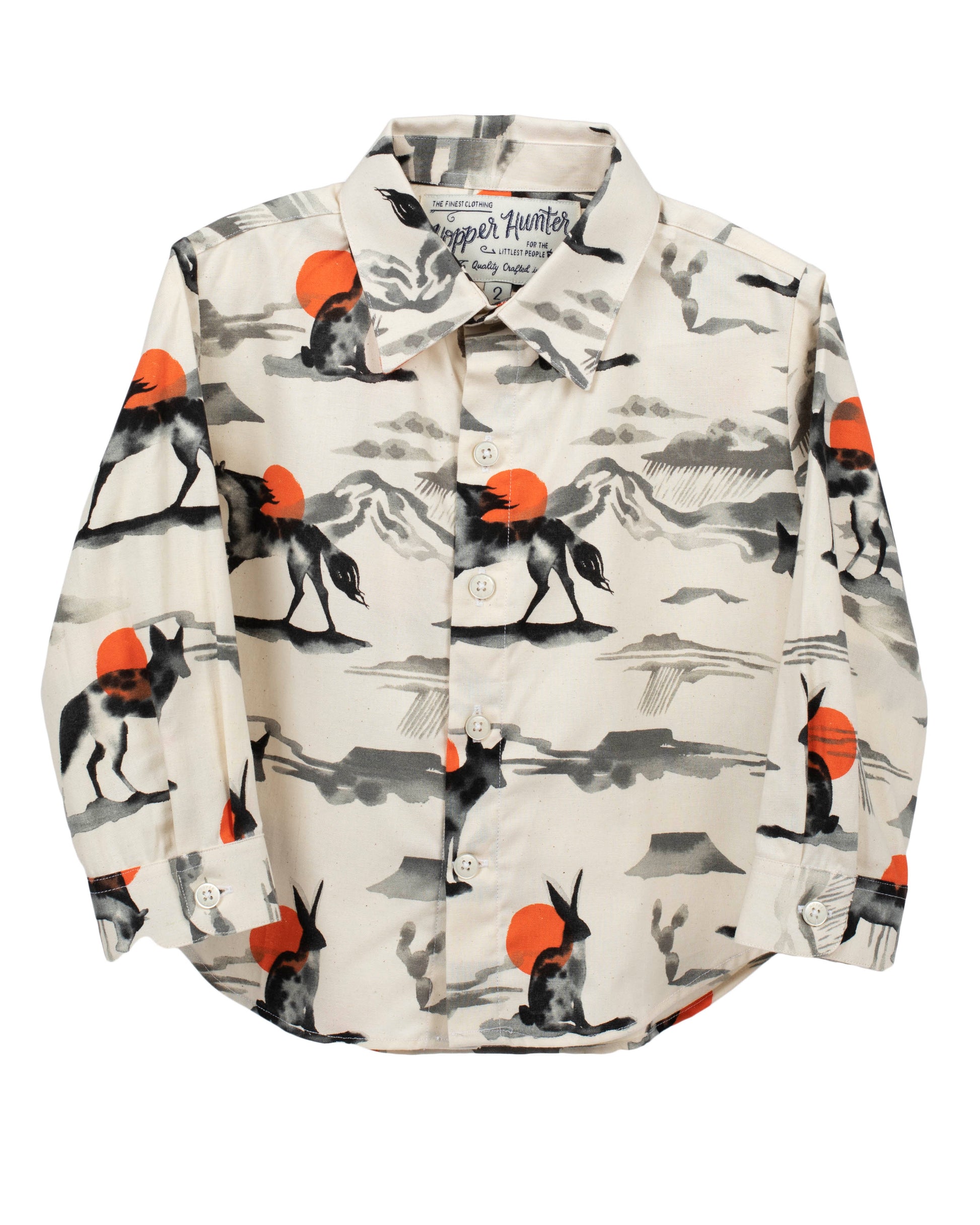 Made in Canada, Kids long sleeve shirt from 18 Waits — a Sustainable Men's clothing brand offering Vintage Inspired menswear and Rock and Roll Fashion. A refined Imogene and Willie alternative for those who value quality and character.