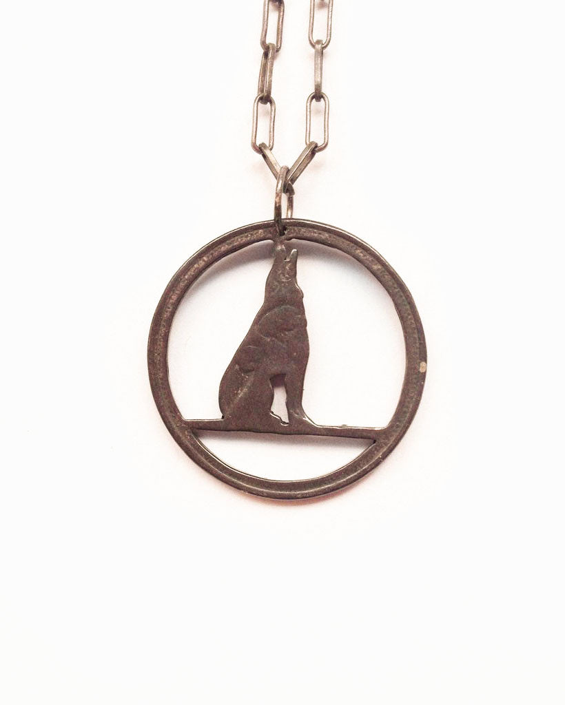 Animal Series | Howlin' Wolf Necklace