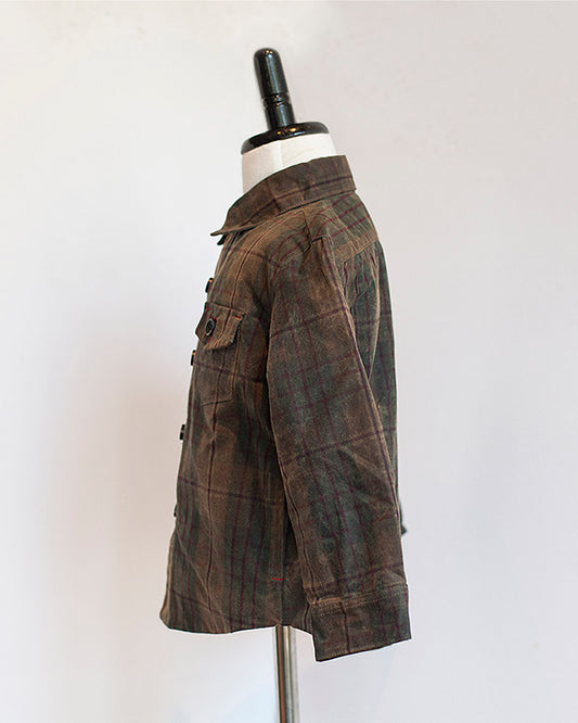 Made in Canada, Kids Weekender Jacket from 18 Waits — a Sustainable Men's clothing brand offering Vintage Inspired menswear and Rock and Roll Fashion. A refined Imogene and Willie alternative for those who value quality and character.