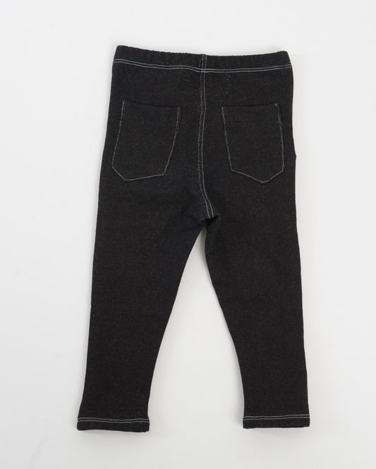 black french terry jackrabbit trouser back