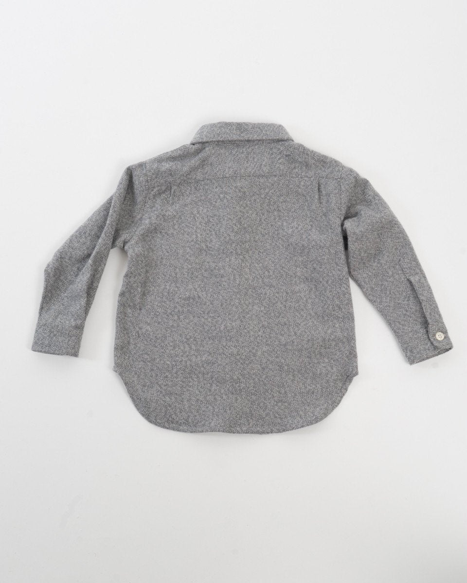 Made in Canada, Kids long sleeve button up shirt from 18 Waits — a Sustainable Men's clothing brand offering Vintage Inspired menswear and Rock and Roll Fashion. A refined Imogene and Willie alternative for those who value quality and character.
