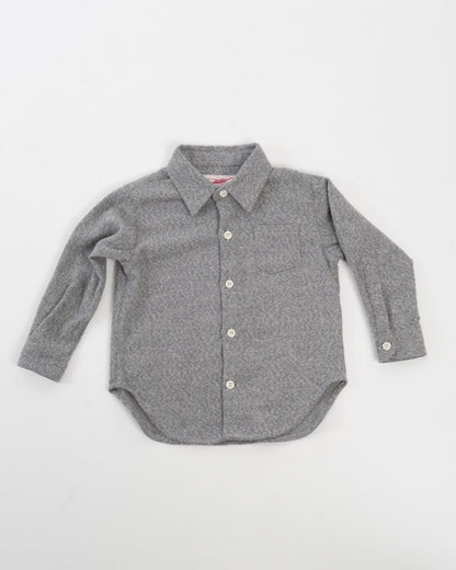 Made in Canada, Kids long sleeve button up shirt from 18 Waits — a Sustainable Men's clothing brand offering Vintage Inspired menswear and Rock and Roll Fashion. A refined Imogene and Willie alternative for those who value quality and character.