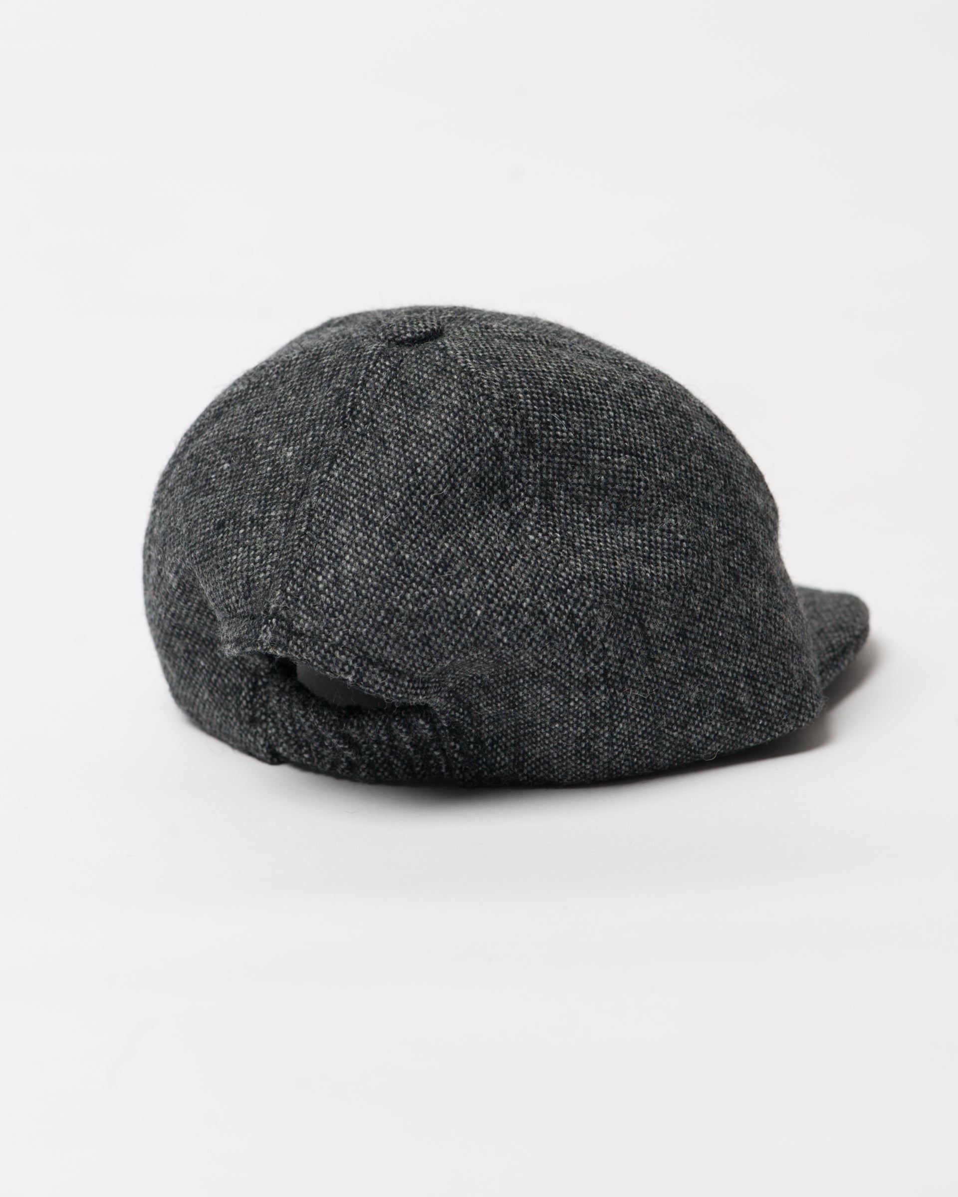 Charcoal Infant Wool Cap - back