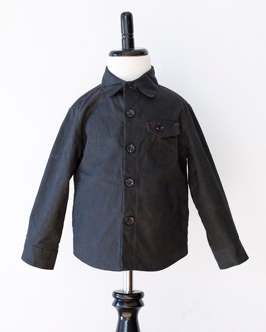 Made in Canada, Kids Weekender Jacket from 18 Waits — a Sustainable Men's clothing brand offering Vintage Inspired menswear and Rock and Roll Fashion. A refined Imogene and Willie alternative for those who value quality and character.