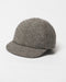 Infant Brown Twill Wool Cap - front