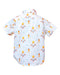 Kids Short Sleeve Button Up Shirt Dreamcatchers print - back