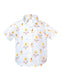 Kids Short Sleeve Button Up Shirt Dreamcatchers print - front