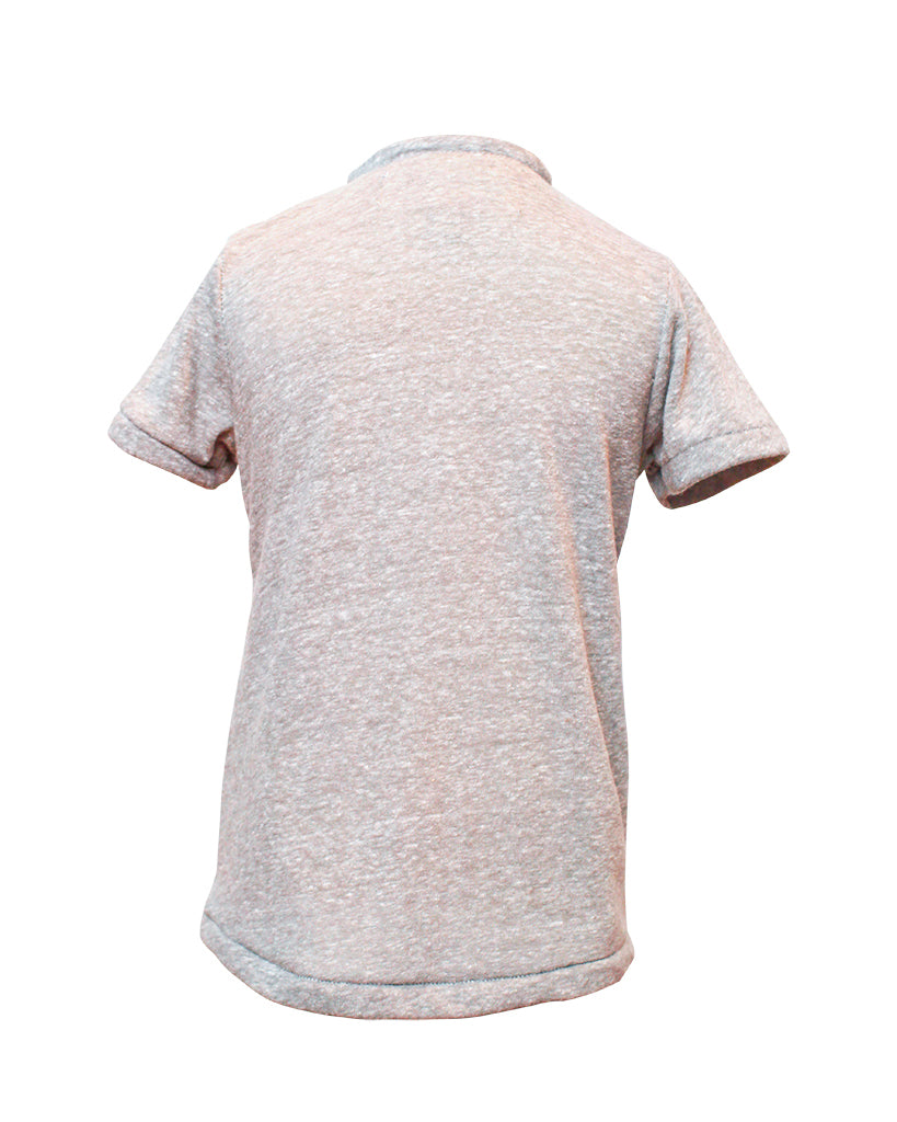 Henley | Grey Linen Slub