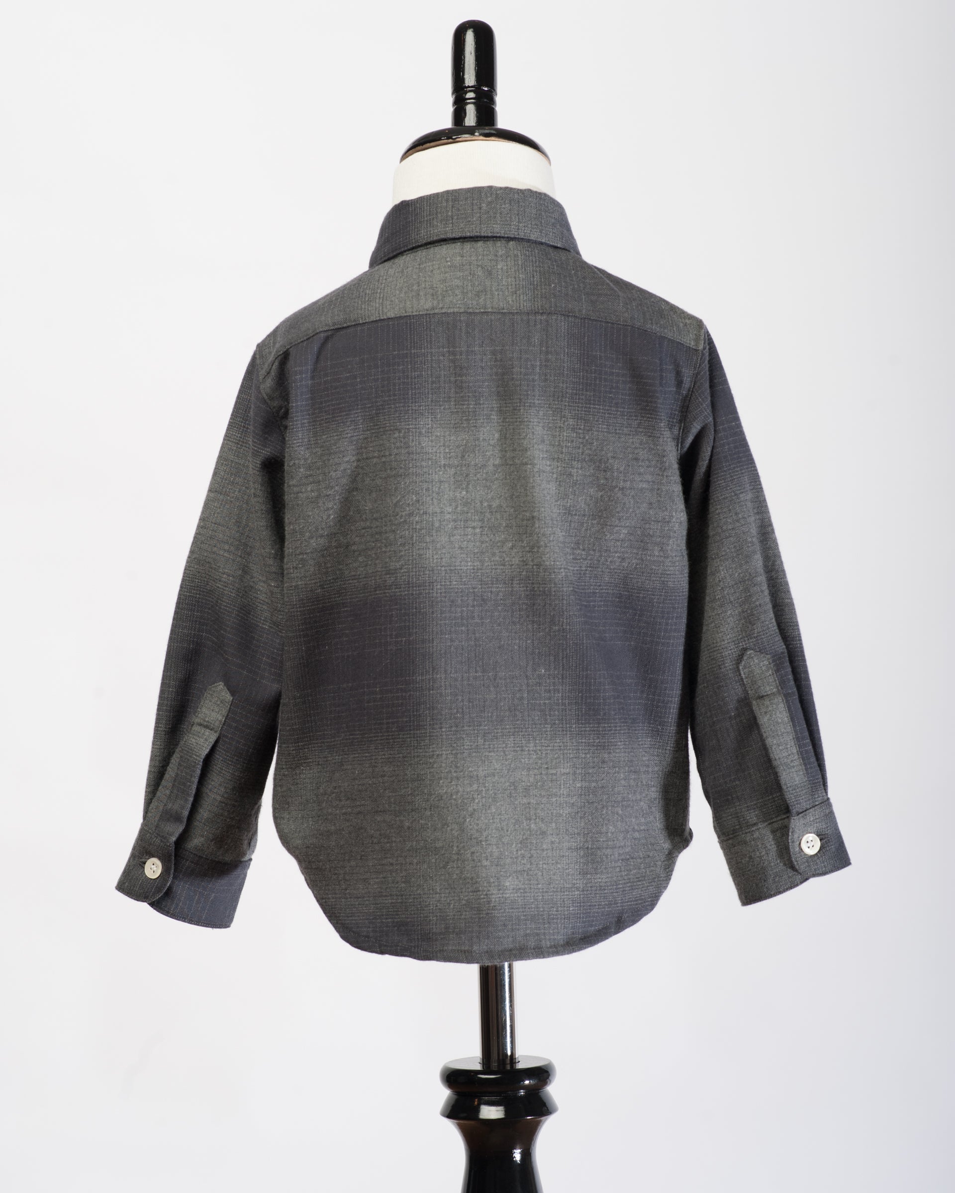 Made in Canada, Kids long sleeve button up shirt from 18 Waits — a Sustainable Men's clothing brand offering Vintage Inspired menswear and Rock and Roll Fashion. A refined Imogene and Willie alternative for those who value quality and character.