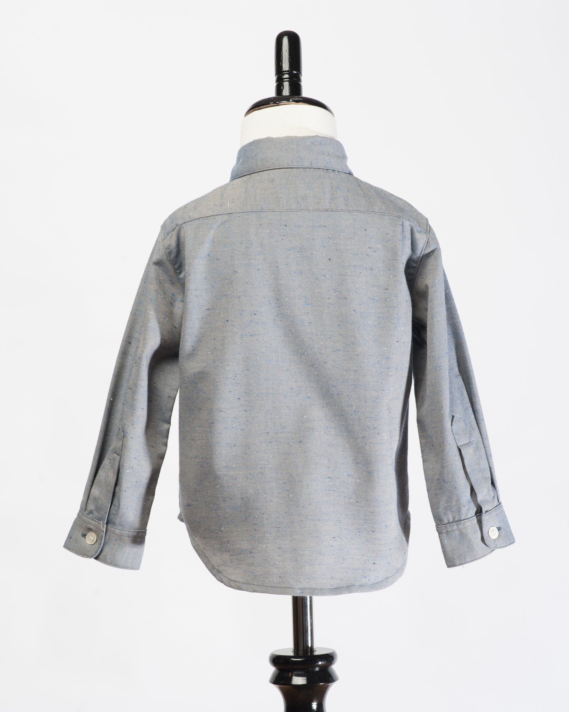 Made in Canada, Kids long sleeve shirt from 18 Waits — a Sustainable Men's clothing brand offering Vintage Inspired menswear and Rock and Roll Fashion. A refined Imogene and Willie alternative for those who value quality and character.