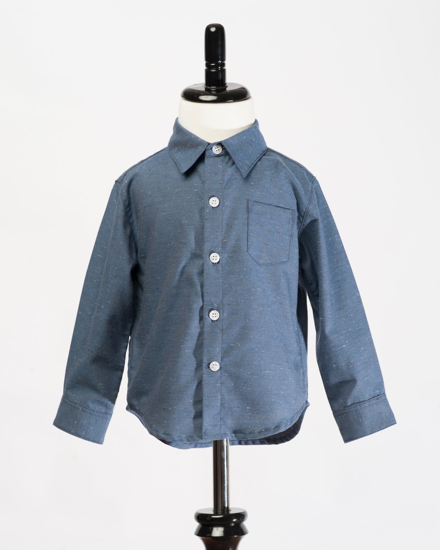 Made in Canada, Kids long sleeve shirt from 18 Waits — a Sustainable Men's clothing brand offering Vintage Inspired menswear and Rock and Roll Fashion. A refined Imogene and Willie alternative for those who value quality and character.