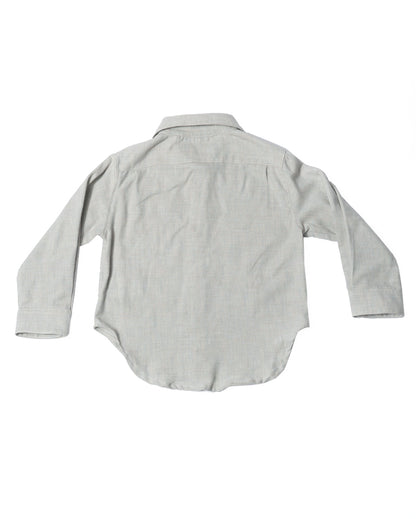 Made in Canada, Kids long sleeve shirt from 18 Waits — a Sustainable Men's clothing brand offering Vintage Inspired menswear and Rock and Roll Fashion. A refined Imogene and Willie alternative for those who value quality and character.