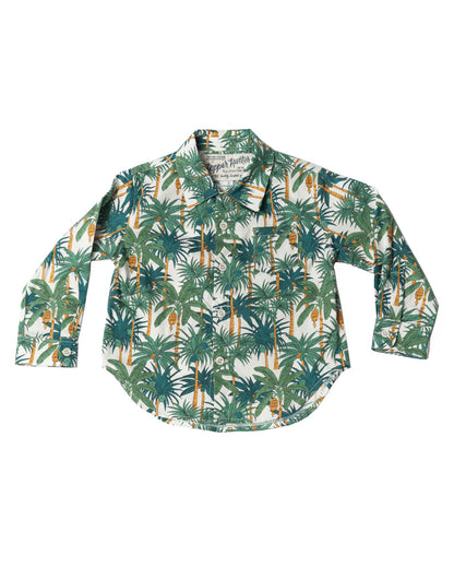 Made in Canada, Kids long sleeve shirt from 18 Waits — a Sustainable Men's clothing brand offering Vintage Inspired menswear and Rock and Roll Fashion. A refined Imogene and Willie alternative for those who value quality and character.
