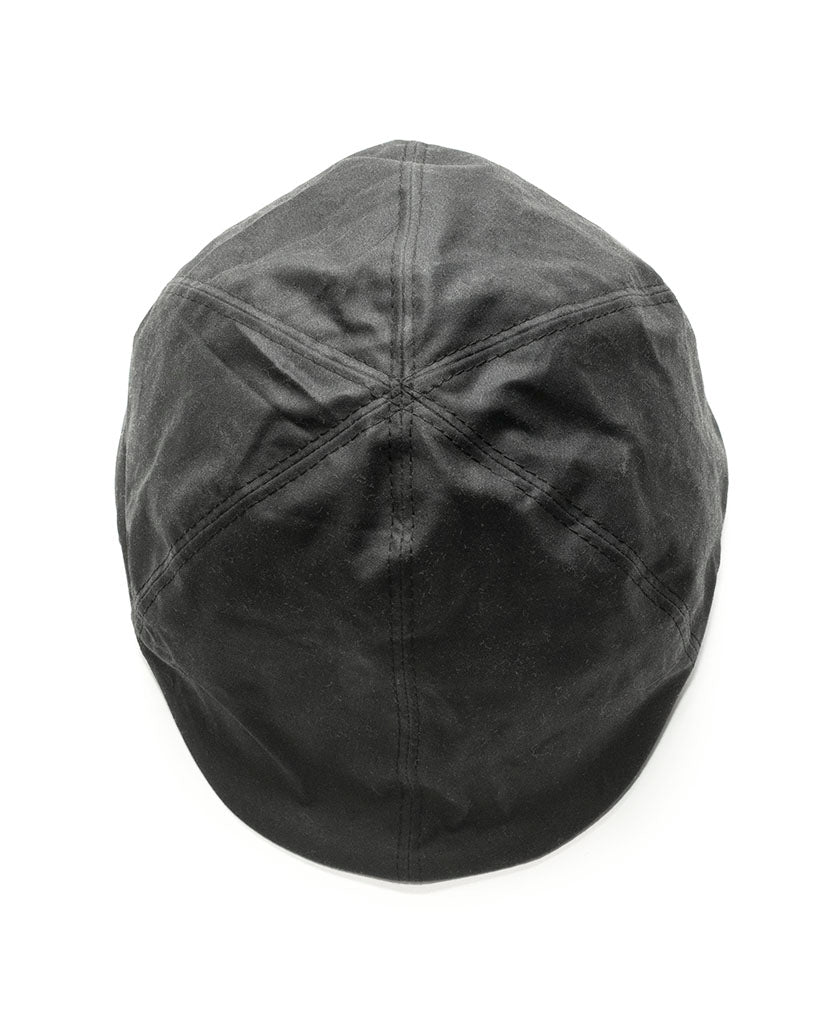 Duckbill Cap | Black Waxed Cotton