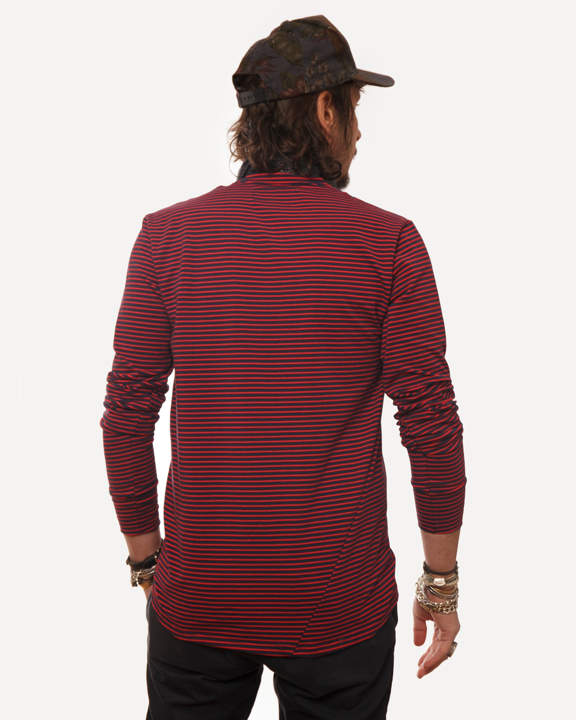 Long Sleeve Signature T-Shirt | Regatta Stripe