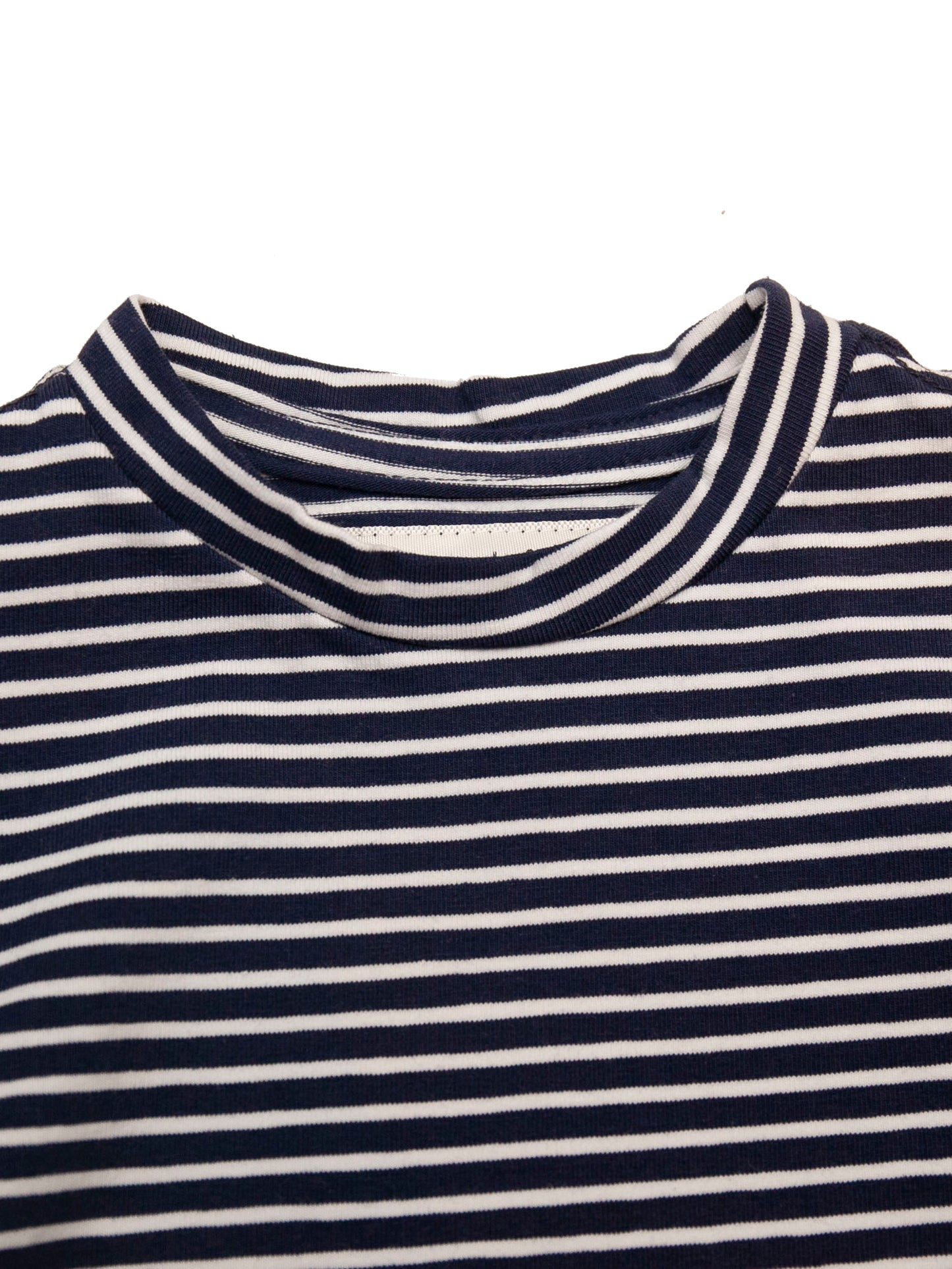 Skip Tee | Navy Stripe