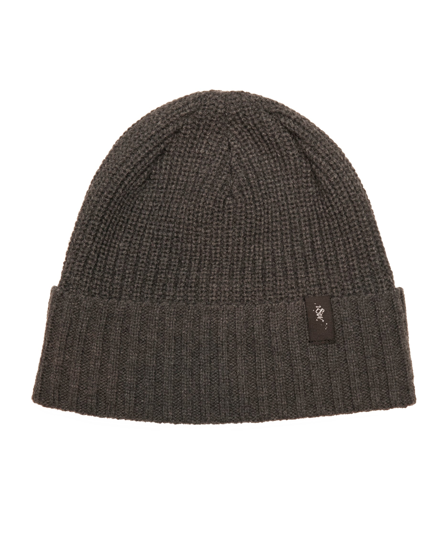 The Toque | Charcoal Ribbed Knit