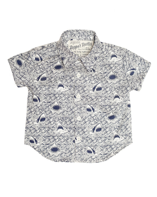 Made in Canada, Kids short sleeve shirt from 18 Waits — a Sustainable Men's clothing brand offering Vintage Inspired menswear and Rock and Roll Fashion. A refined Imogene and Willie alternative for those who value quality and character.