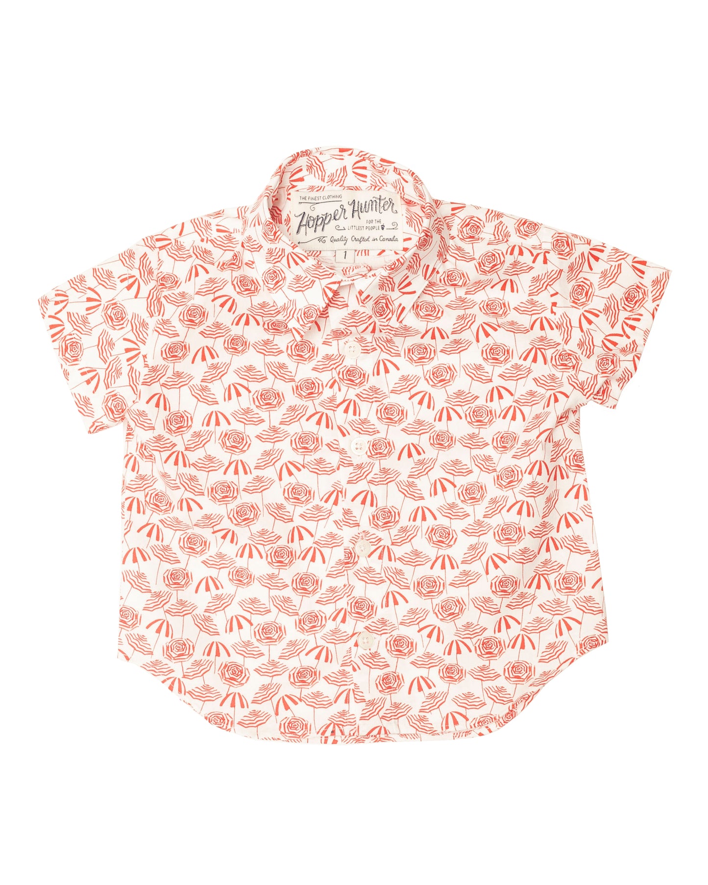 Made in Canada, Kids short sleeve shirt from 18 Waits — a Sustainable Men's clothing brand offering Vintage Inspired menswear and Rock and Roll Fashion. A refined Imogene and Willie alternative for those who value quality and character.