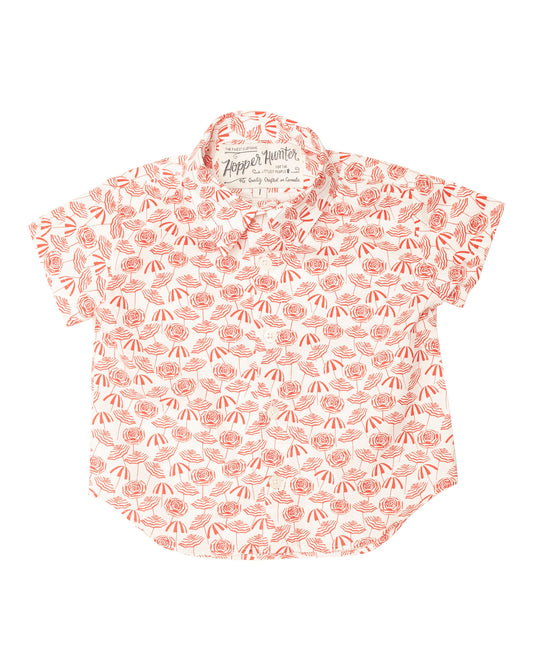 Made in Canada, Kids short sleeve shirt from 18 Waits — a Sustainable Men's clothing brand offering Vintage Inspired menswear and Rock and Roll Fashion. A refined Imogene and Willie alternative for those who value quality and character.