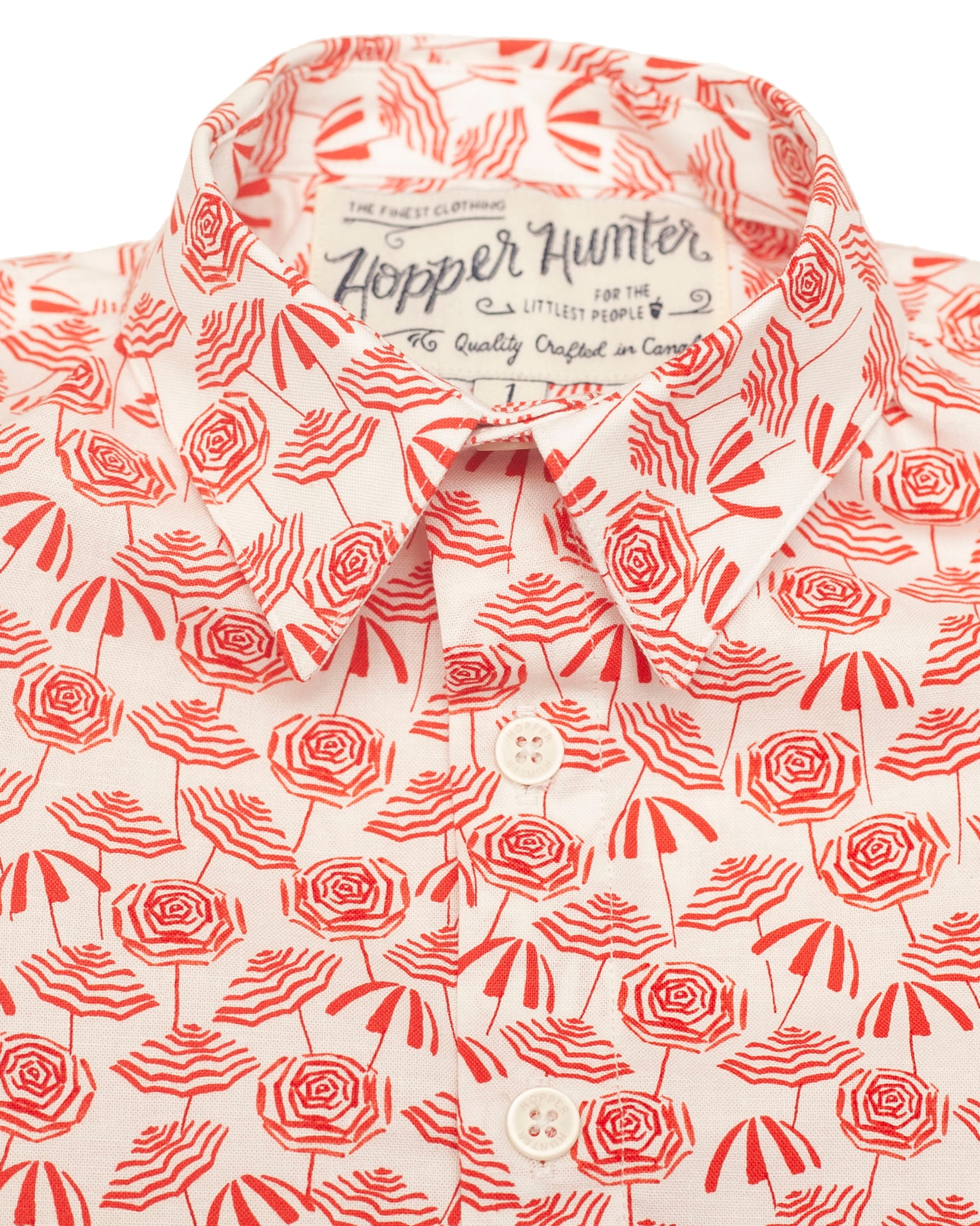 Made in Canada, Kids short sleeve shirt from 18 Waits — a Sustainable Men's clothing brand offering Vintage Inspired menswear and Rock and Roll Fashion. A refined Imogene and Willie alternative for those who value quality and character.