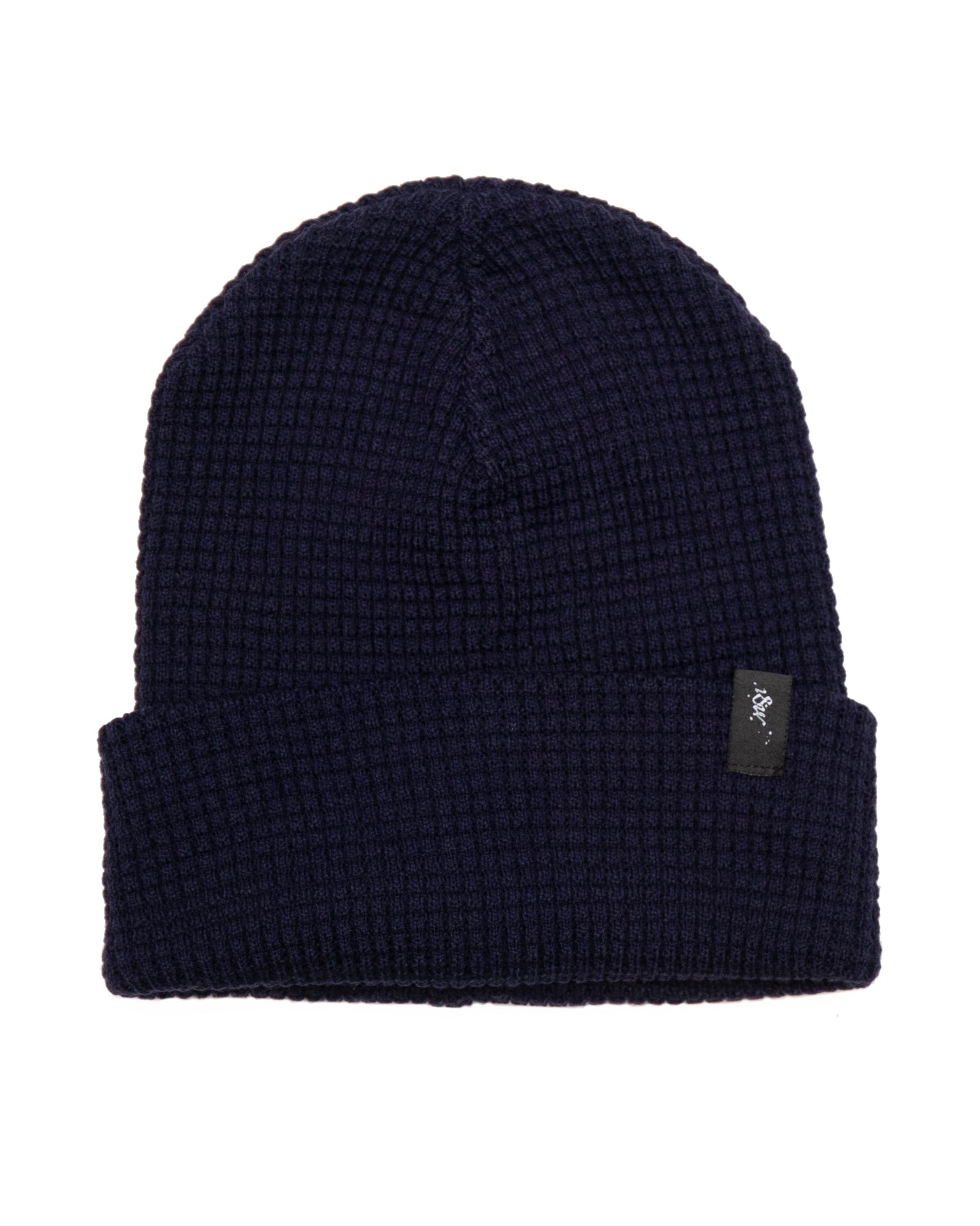The Toque | Navy Waffle Knit