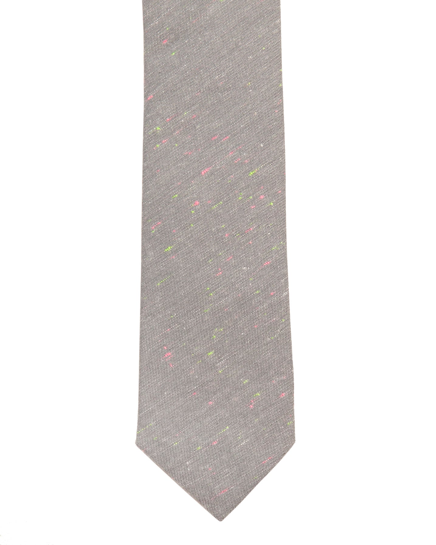 The Tie | Chambray Flecks (Grey)