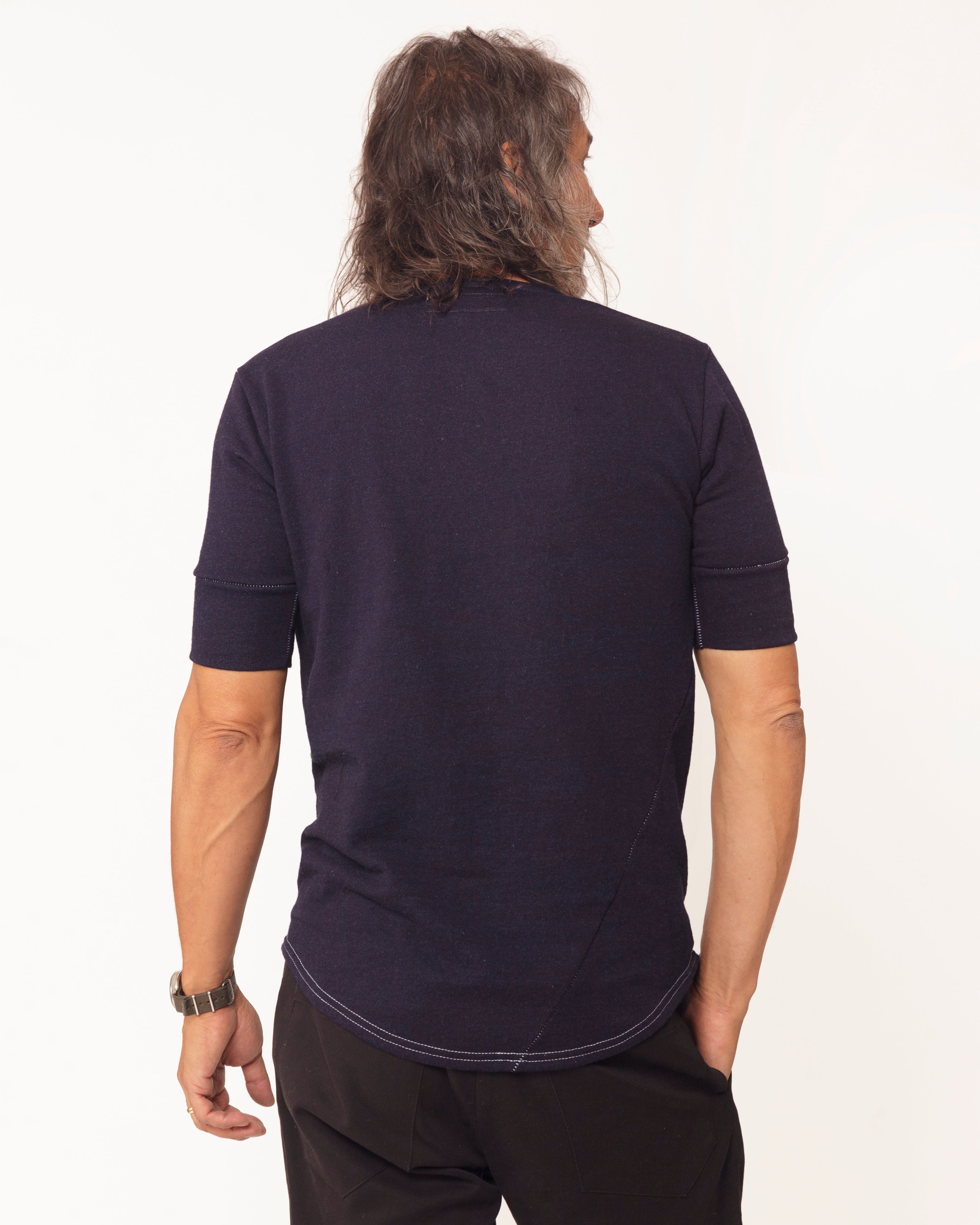 Hitchhiker Henley | Midnight French Terry