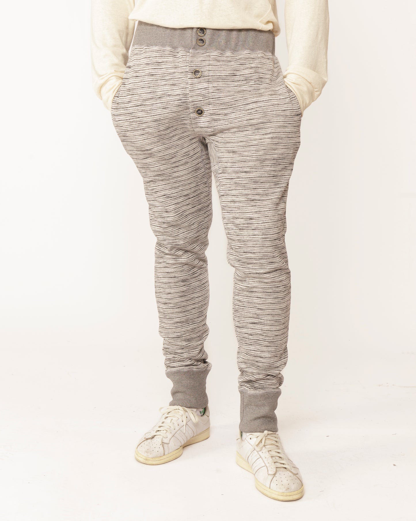 Made in Canada short AF Lounge Pant  from 18 Waits — a Sustainable Men's clothing brand offering Vintage Inspired menswear and Rock and Roll Fashion.