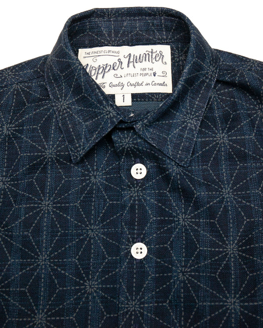 Made in Canada, Kids long sleeve button up shirt from 18 Waits — a Sustainable Men's clothing brand offering Vintage Inspired menswear and Rock and Roll Fashion. A refined Imogene and Willie alternative for those who value quality and character.