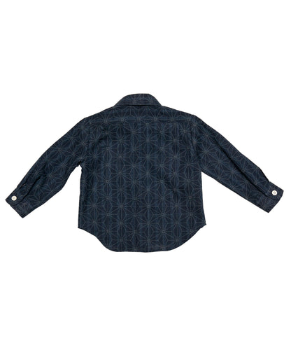 Made in Canada, Kids long sleeve button up shirt from 18 Waits — a Sustainable Men's clothing brand offering Vintage Inspired menswear and Rock and Roll Fashion. A refined Imogene and Willie alternative for those who value quality and character.