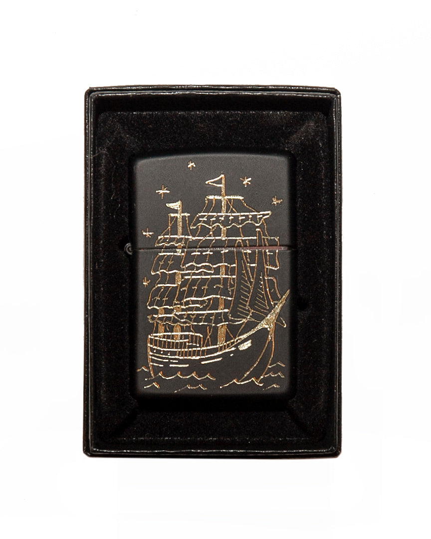 Vices Collection | Matte Black Tall Ships Lighter