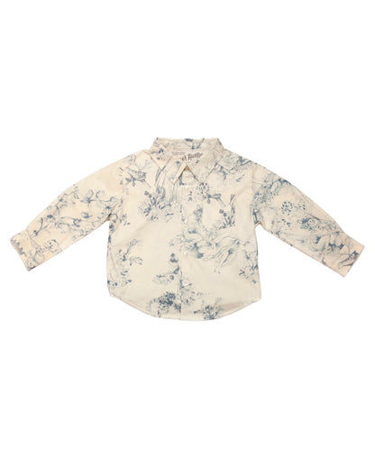 Made in Canada, Kids long sleeve shirt from 18 Waits — a Sustainable Men's clothing brand offering Vintage Inspired menswear and Rock and Roll Fashion. A refined Imogene and Willie alternative for those who value quality and character.