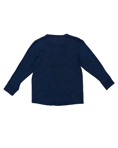 Made in Canada, Kids Henley from 18 Waits — a Sustainable Men's clothing brand offering Vintage Inspired menswear and Rock and Roll Fashion. A refined Imogene and Willie alternative for those who value quality and character.