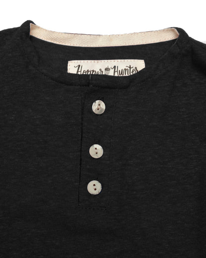 Henley | Black Hemp