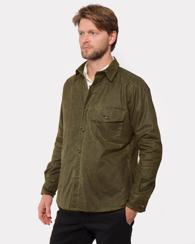 Made in Canada, the Weekender Jacket from 18 Waits — a Sustainable Men's clothing brand offering Vintage Inspired menswear and Rock and Roll Fashion. A refined Imogene and Willie alternative for those who value quality and character.