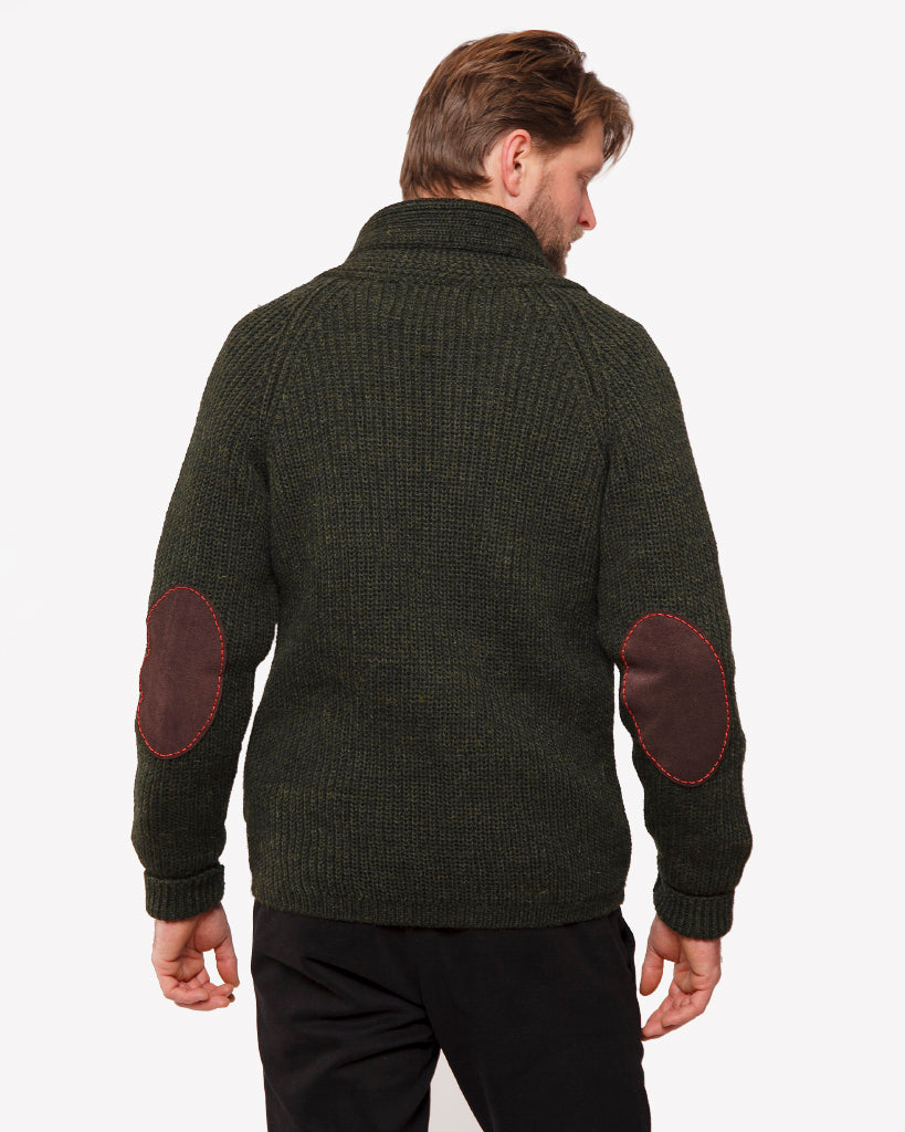 Made in Canada Knit Cardigan from 18 Waits — a Sustainable Men's clothing brand offering Vintage Inspired menswear and Rock and Roll Fashion.