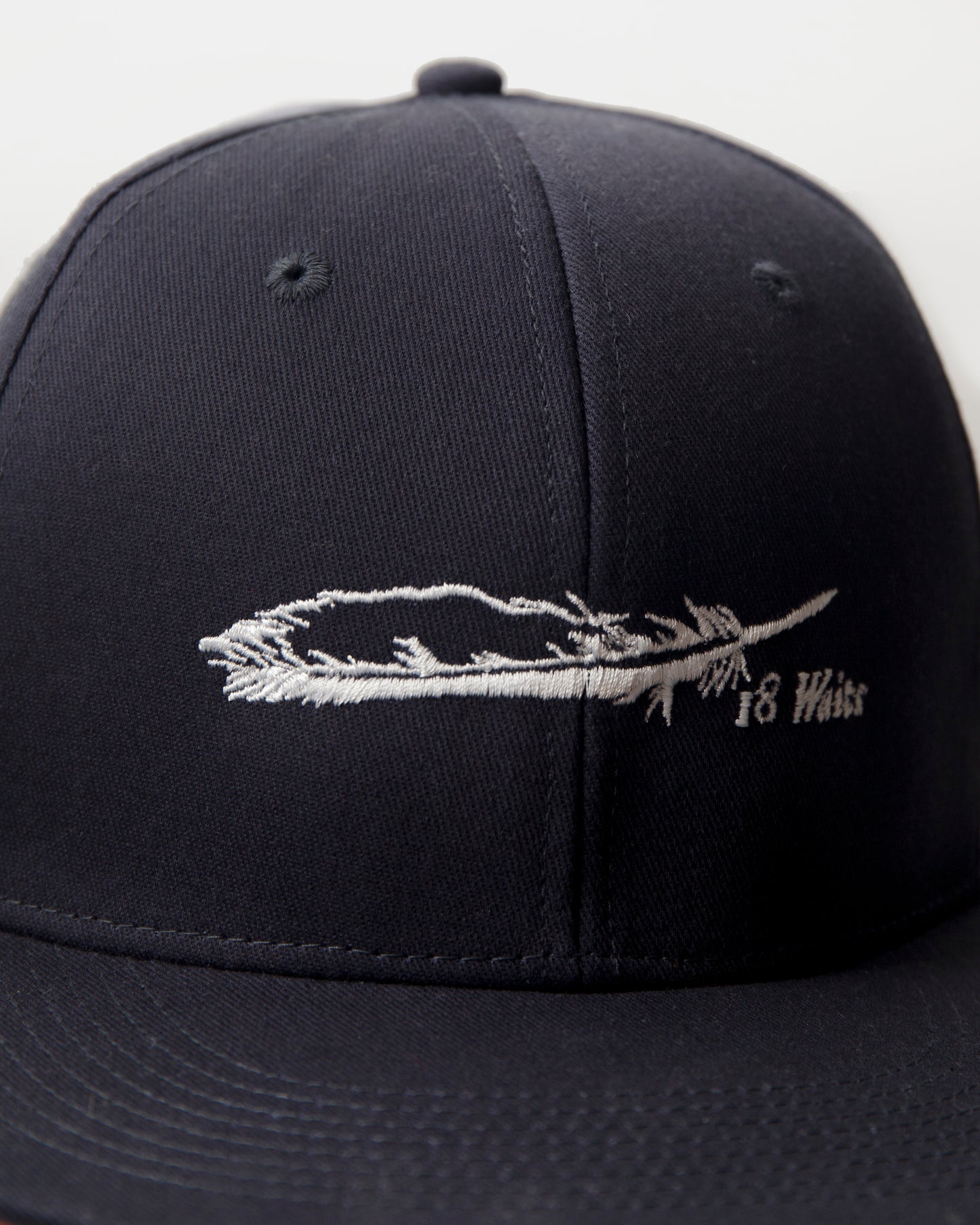 Made in Canada Flat Bill Snapback Cap from 18 Waits — a Sustainable Men's clothing brand offering Vintage Inspired menswear and Rock and Roll Fashion.